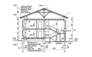 Строительный проект дома - фото эскиза Фото строительного проекта дома
