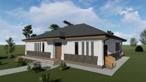 Фото дизайн-проекта дачного дома