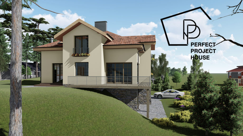 Фото построенного частного дома Пример построенного частного дома