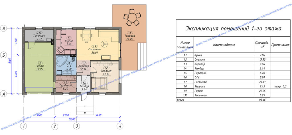 Фото готового эскизного проекта дома Пример эскизного проекта дома