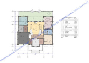Эскиз проекта гостевого домика