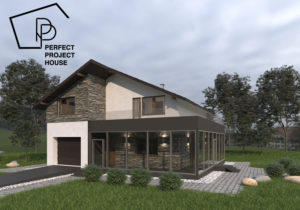 Фото дизайн-проекта коттеджа в Минске