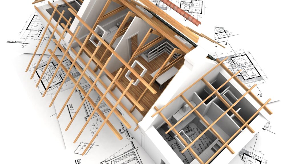 Проект каркасного дома в Минске - фото Фото проектирования каркасника