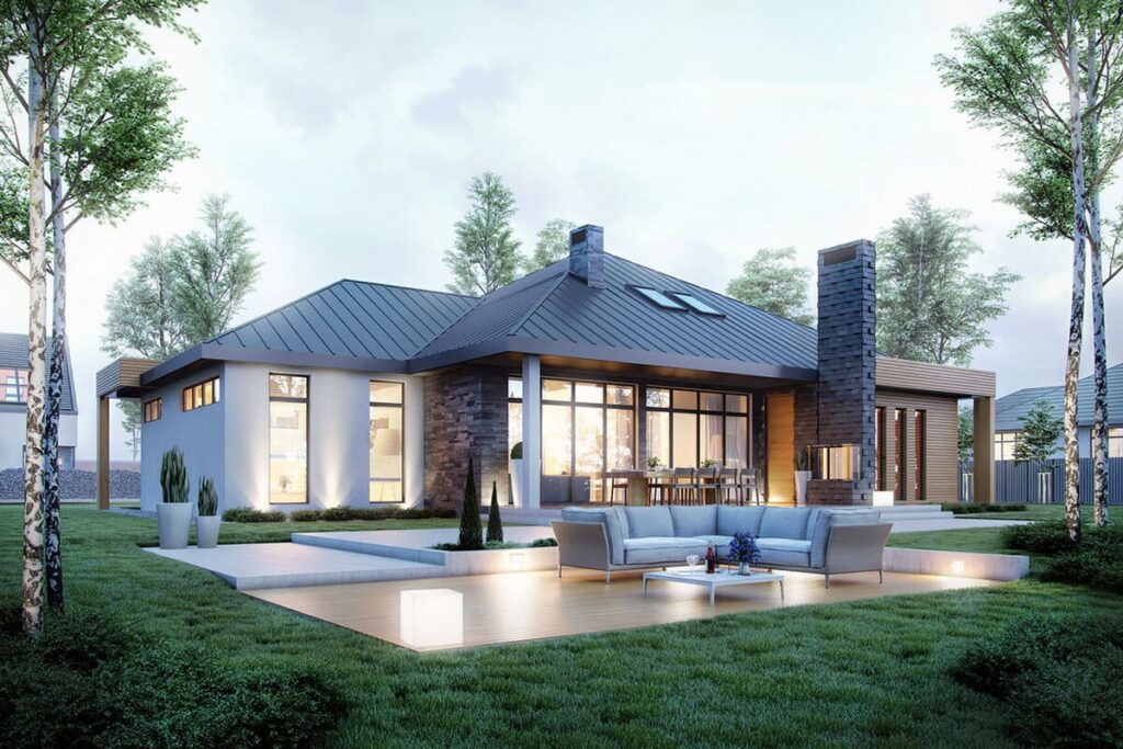 Проект частного дома в Минске - фото