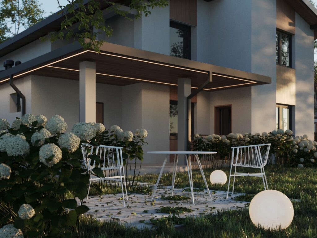 Фото проекта дома по согласованному бюджету на строительство Пример построенного дома с учетом бюджета